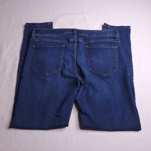 Sneak Peek Womens Skinny Jeans 13 Dark Wash Low Rise Ankle Stretch Juniors - Picture 2 of 8